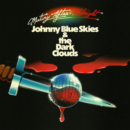 Johnny Blue Skies - Mutiny After Midnight album cover, Indie Exclusive red vinyl LP edition - available at ToucanRecords.com