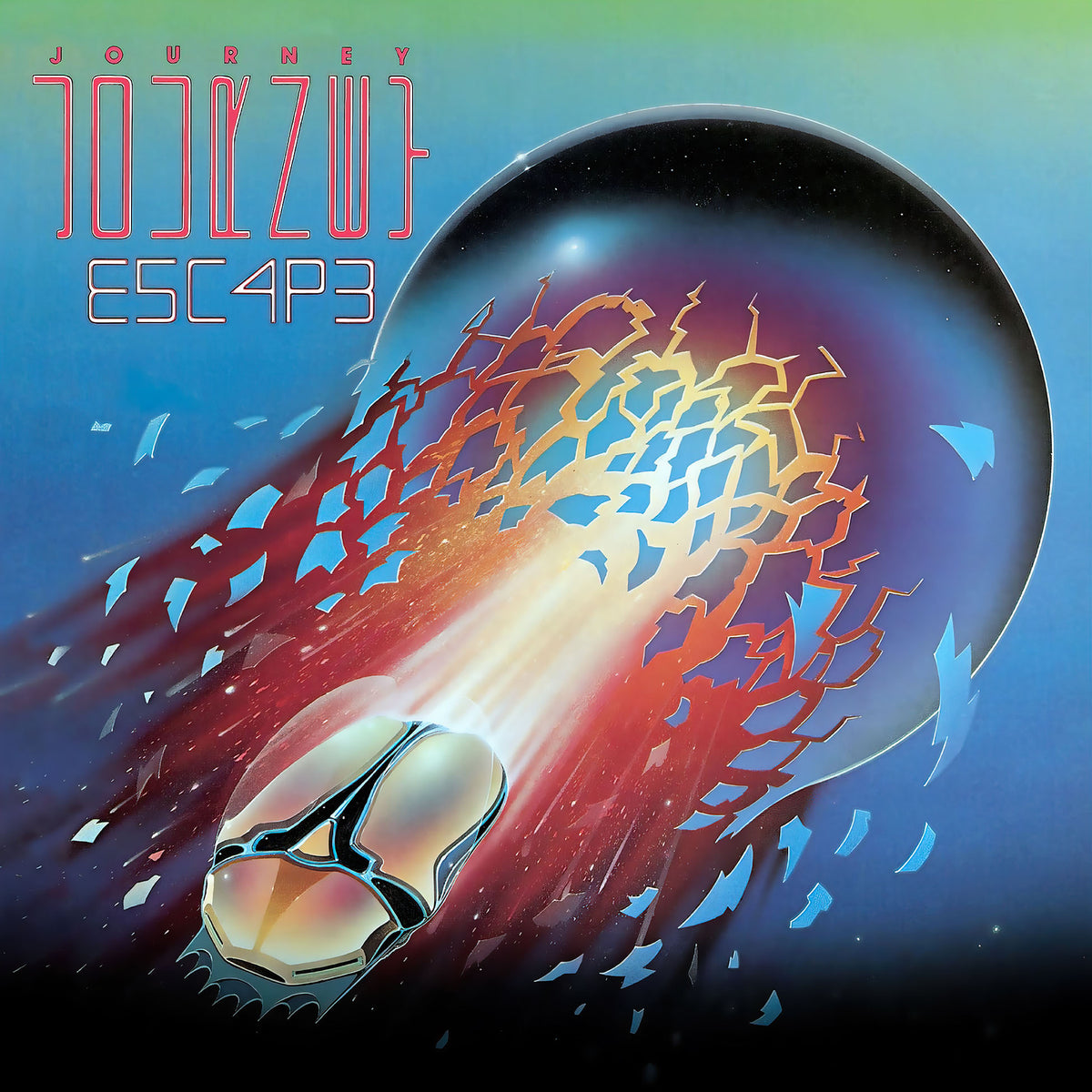 Journey, Escape, 180g Vinyl, cover, album, vinyl,  who's crying now, Don't Stop Believin', edge of the blade, open arms, mother father, steve perry, neil schon,