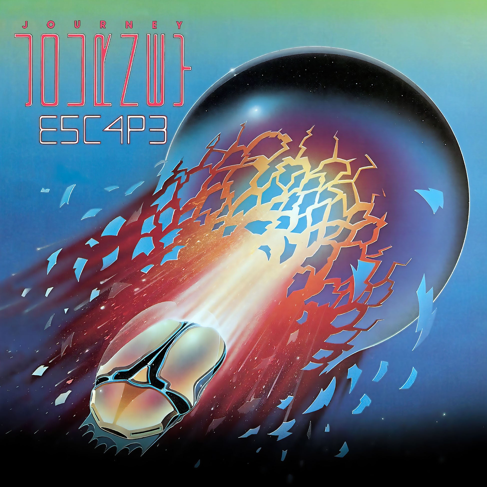 Journey, Escape, 180g Vinyl, cover, album, vinyl,  who's crying now, Don't Stop Believin', edge of the blade, open arms, mother father, steve perry, neil schon,