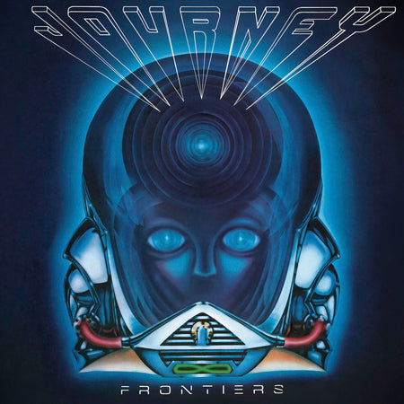Journey Frontiers 40th Anniversary album cover black vinyl and bonus 7-inch single