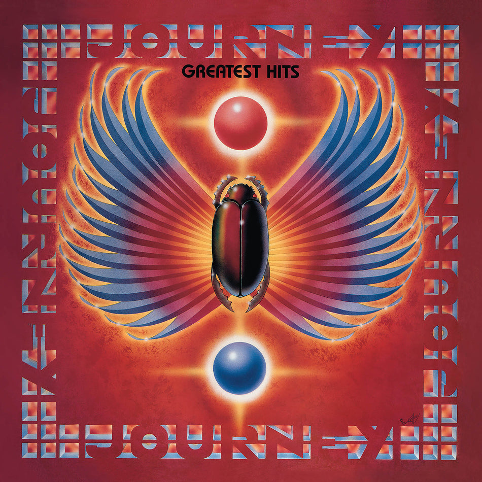 Journey, Greatest Hits, 2 LP, 180g, Vinyl, cover, album, vinyl, don't stop believin', Separate Ways, World's Apart, open arms, Any Way You Want It, lovin touchin squeezin,