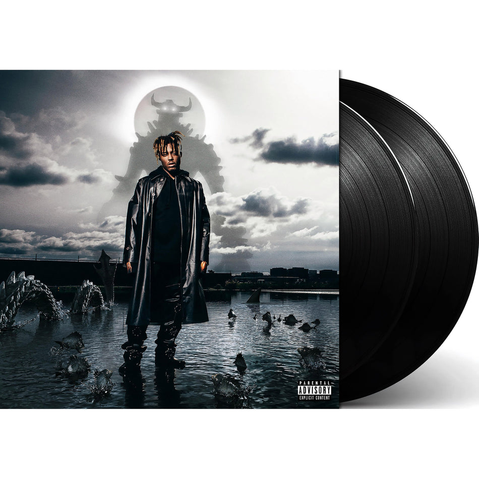 Juice WRLD - Fighting Demons packshot, black 2LP pressing, emo rap 2020s – available now from ToucanRecords.com