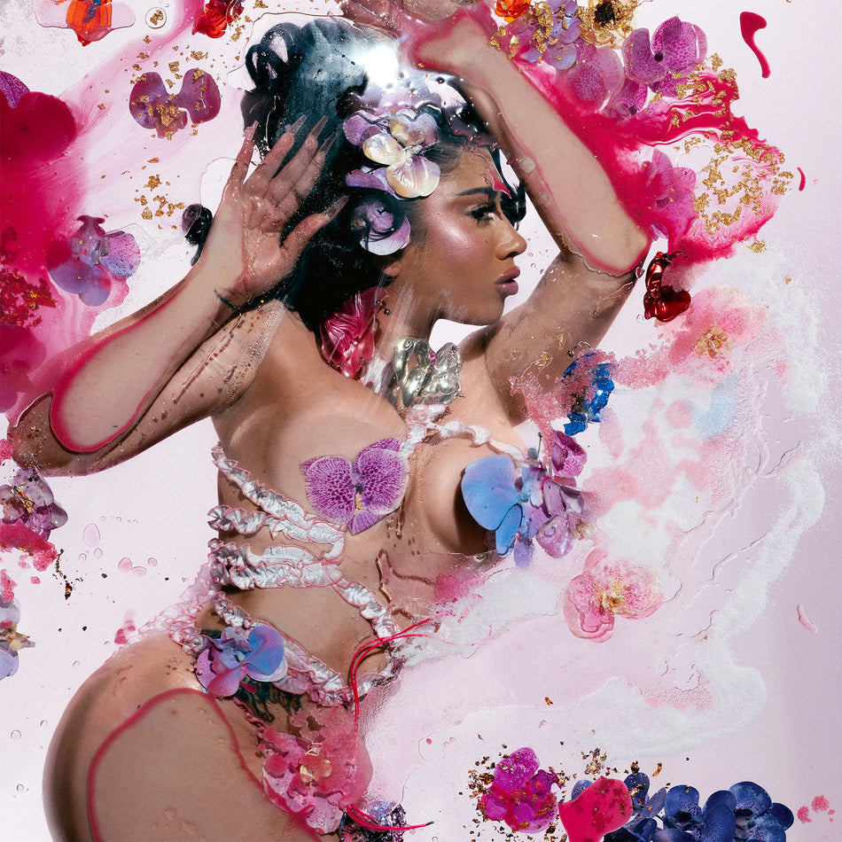 Kali Uchis - Orquideas album cover, black vinyl gatefold pressing, Latin pop reggaeton - ToucanRecords.com