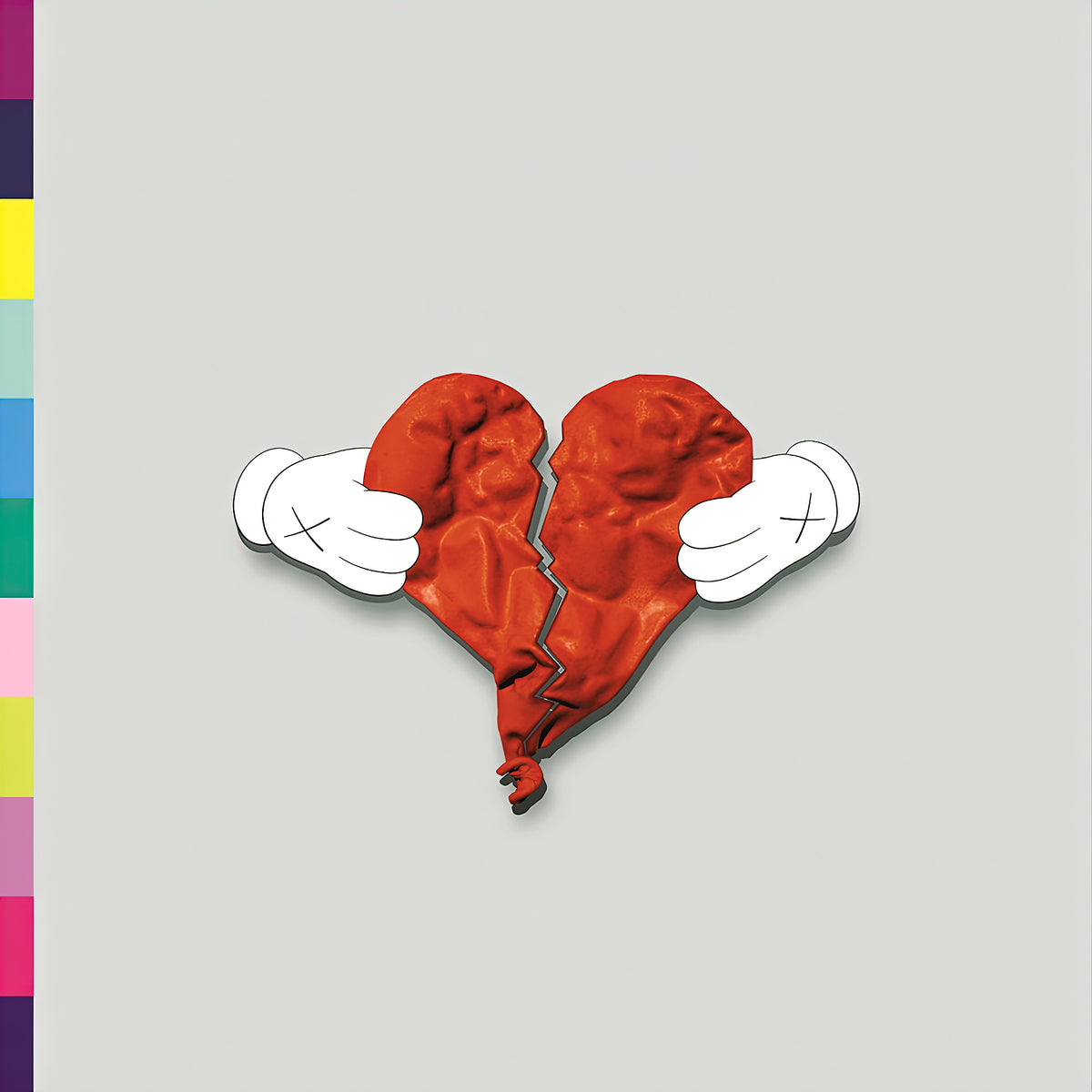 Kanye West - 808s & Heartbreak album cover, 2 LPs & 1 CD collector's edition, trifold gatefold packaging with poster