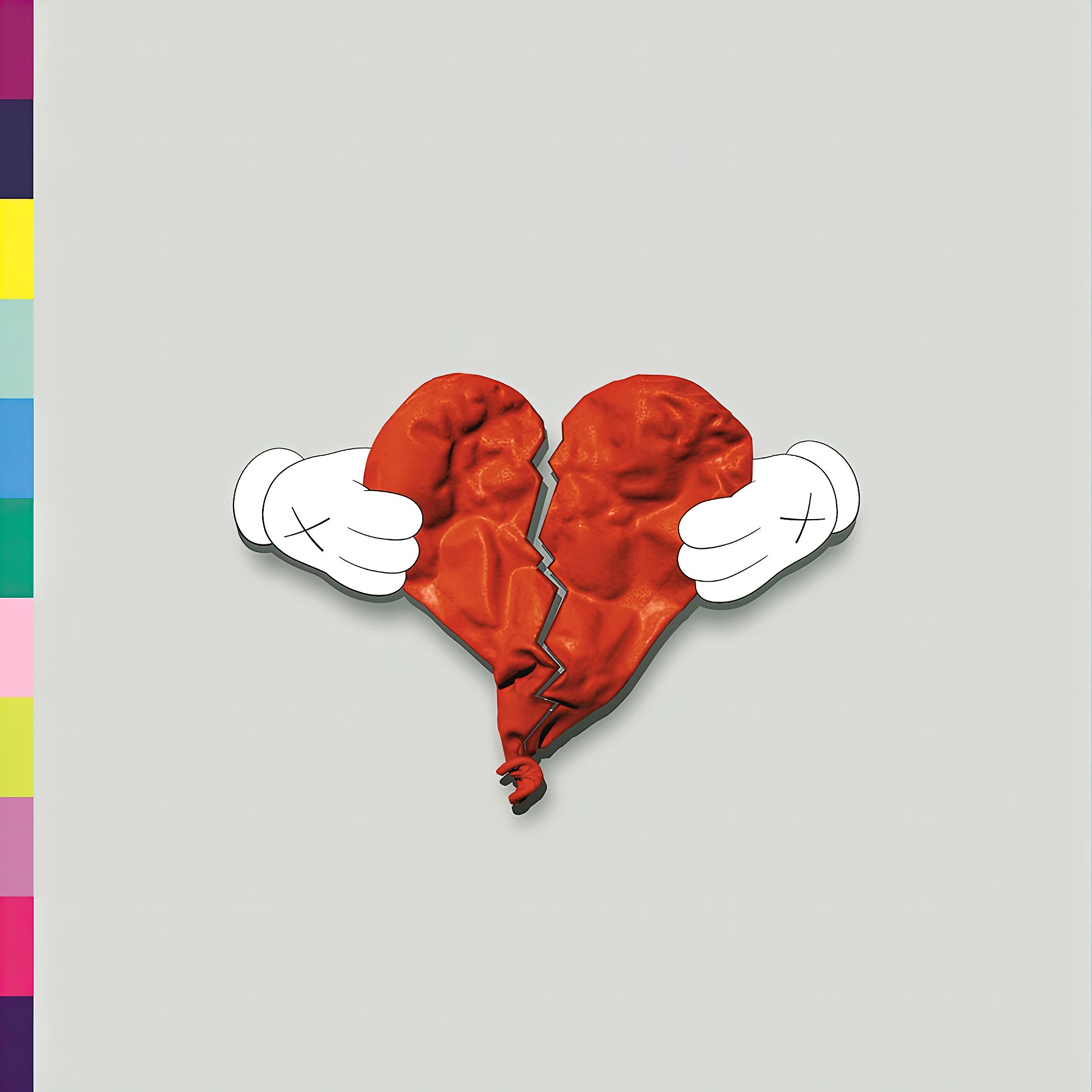 Kanye West - 808s & Heartbreak album cover, 2 LPs & 1 CD collector's edition, trifold gatefold packaging with poster