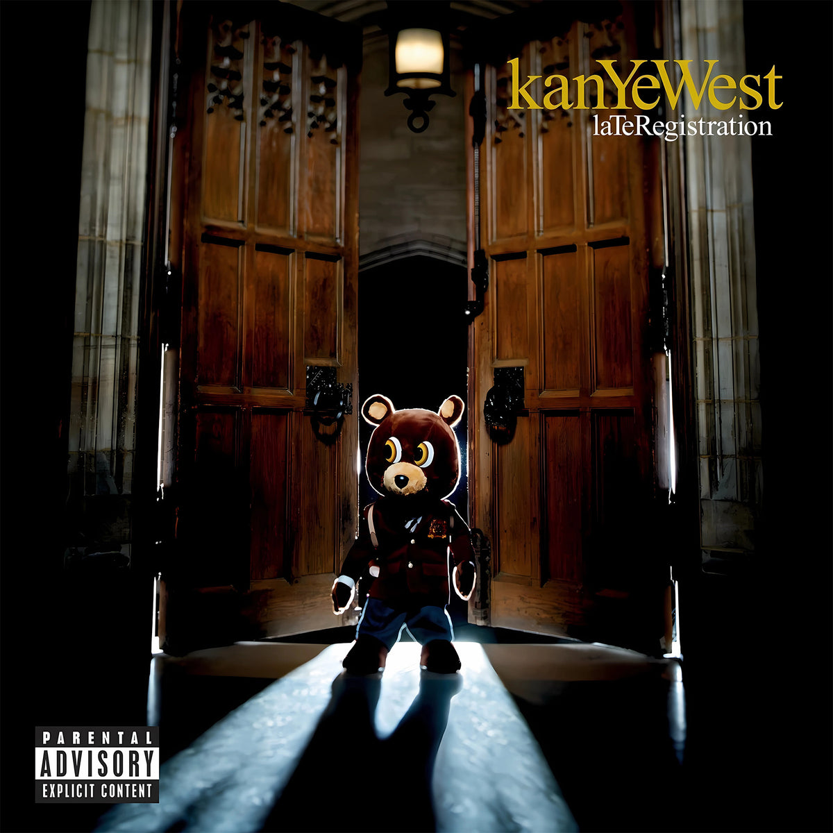 Kanye West – Late Registration album cover, 2 LP black vinyl, iconic hip-hop release — featured at ToucanRecords.com