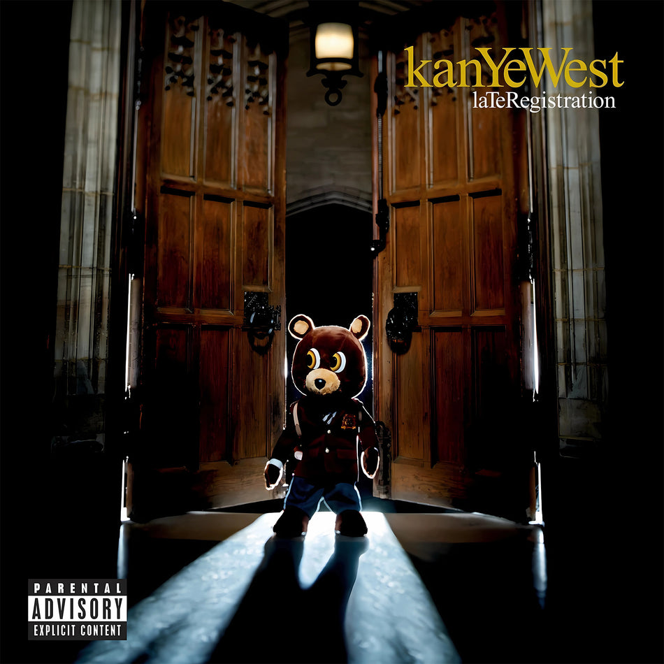 Kanye West – Late Registration album cover, 2 LP black vinyl, iconic hip-hop release — featured at ToucanRecords.com