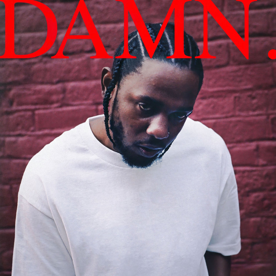 kendrick lamar damn, damn, kendrick lamar, album cover, album art, cover art, cover, vinyl,