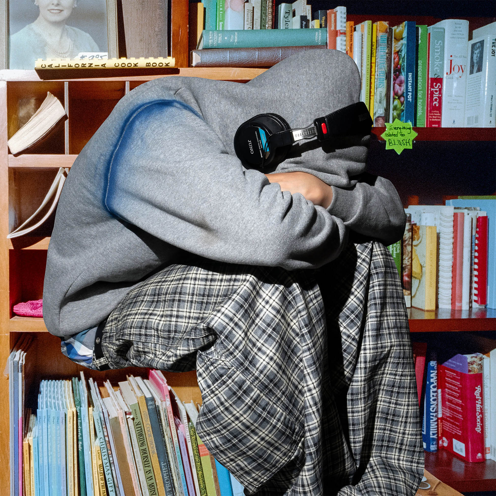 Kevin Abstract - Blush album cover, Sky Blue vinyl 2LP gatefold & folded insert