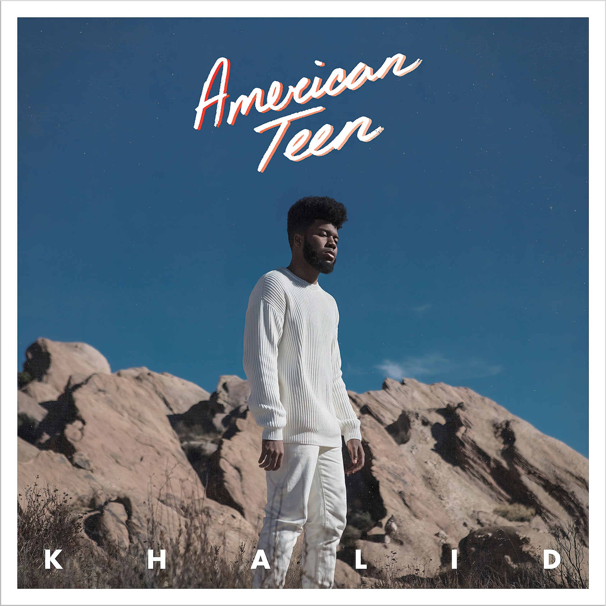 Khalid - American Teen album cover, debut pop-R&B vinyl pressing, gatefold jacket