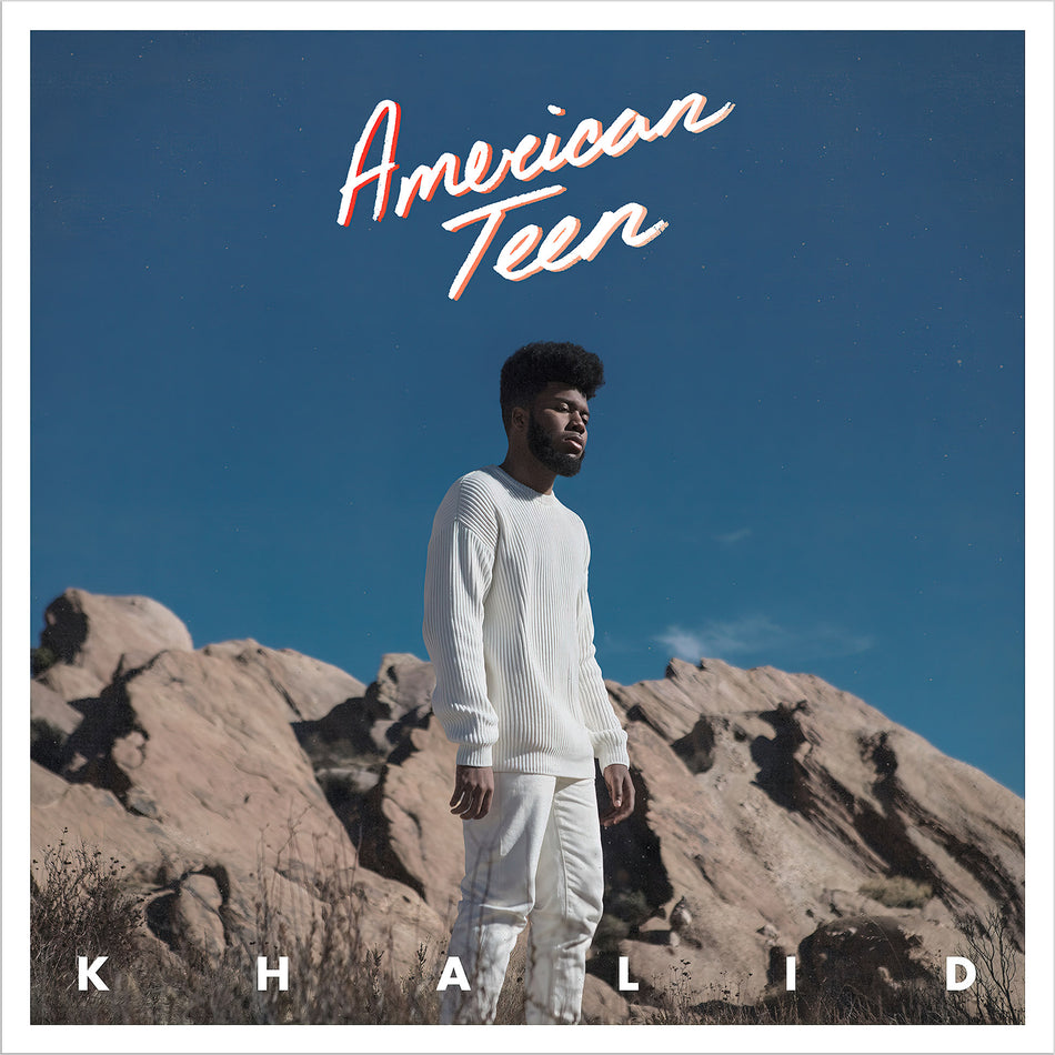 Khalid - American Teen album cover, debut pop-R&B vinyl pressing, gatefold jacket