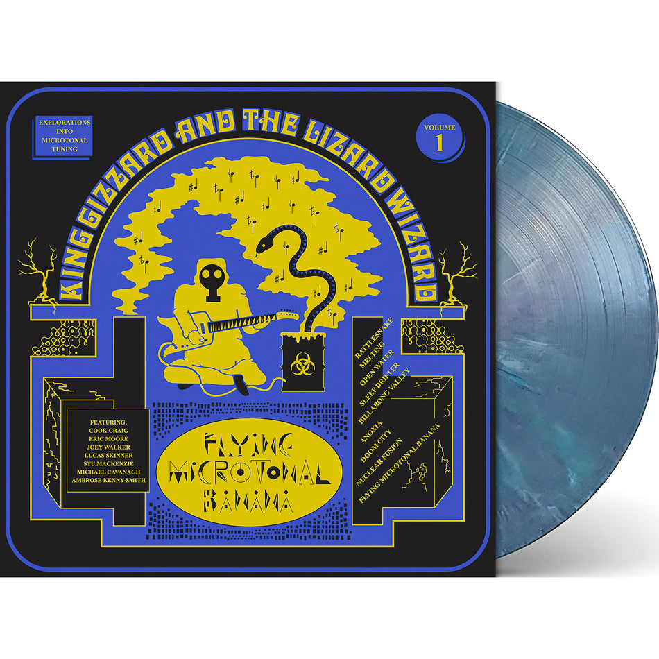 King Gizzard And The Lizard Wizard - Flying Microtonal Banana packshot, random eco-wax colored vinyl