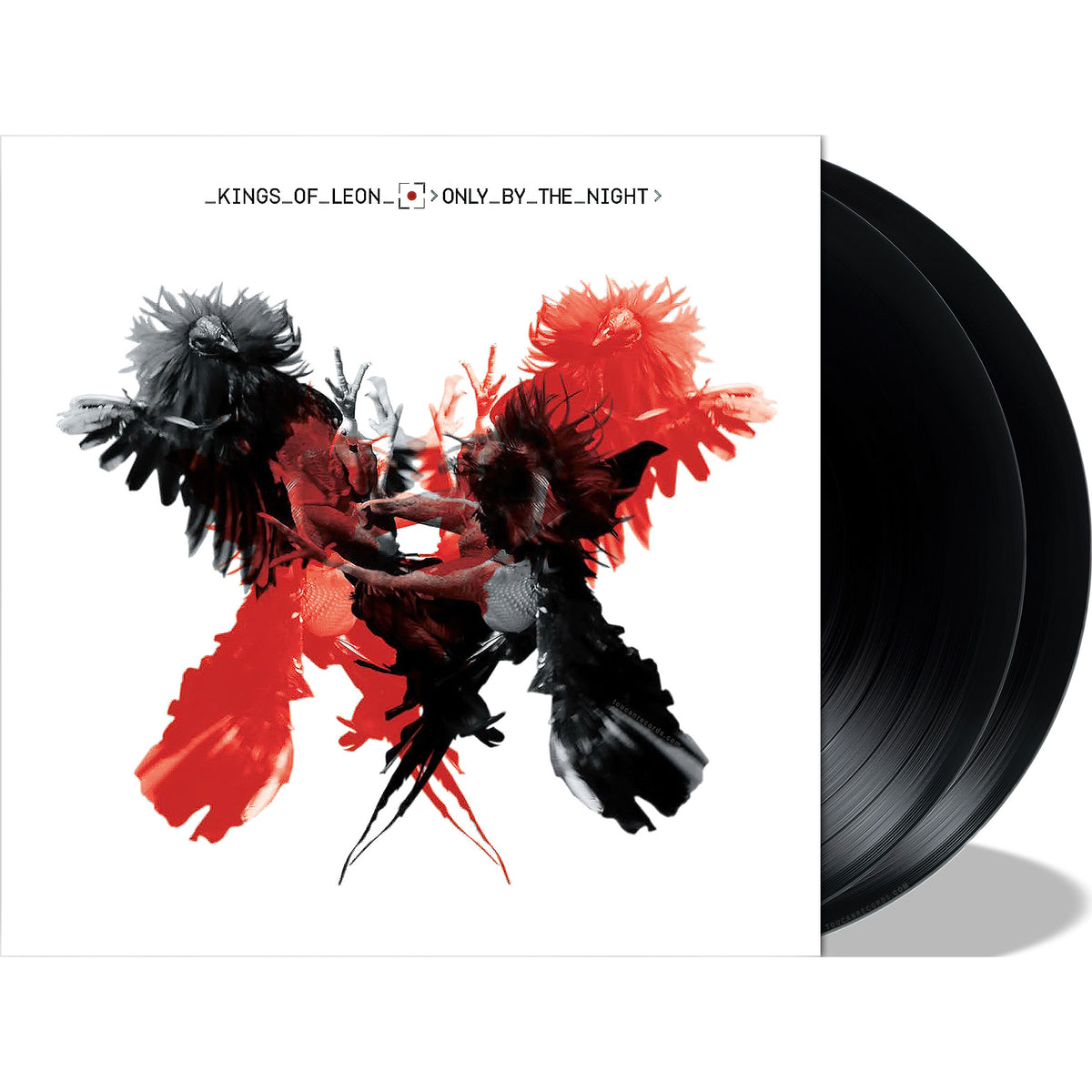 Kings Of Leon - Only By The Night packshot, 180g black vinyl 2LP gatefold pressing, alternative rock