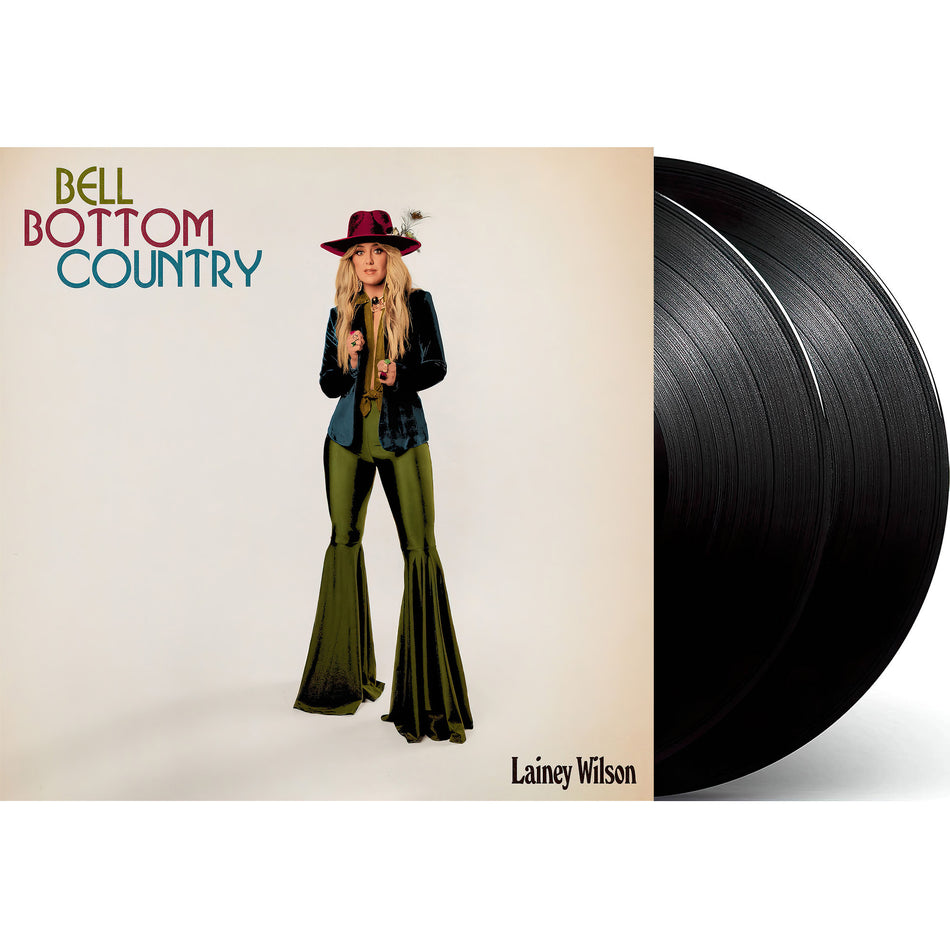 Lainey Wilson, Bell Bottom Country, 2 LP, Vinyl, records, album, cover, packshot