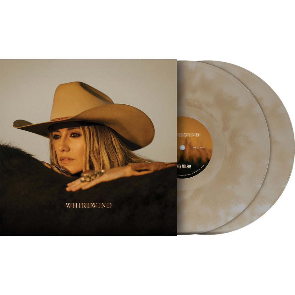 Lainey Wilson, Whirlwind, Indie Exclusive, 2 LP, Tan Colored Vinyl, vinyl, album, cover art, cover, packshot