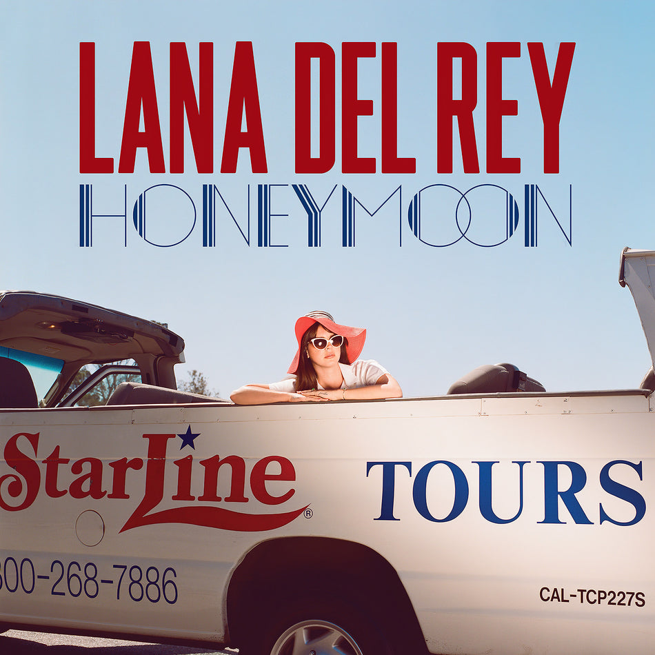 Lana Del Rey, Honeymoon, Black Vinyl, cover, cover art, vinyl, album art,