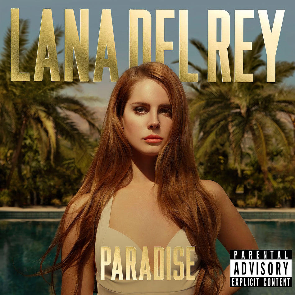 lana del rey paradise, lana del rey, cover, vinyl, cover art, album