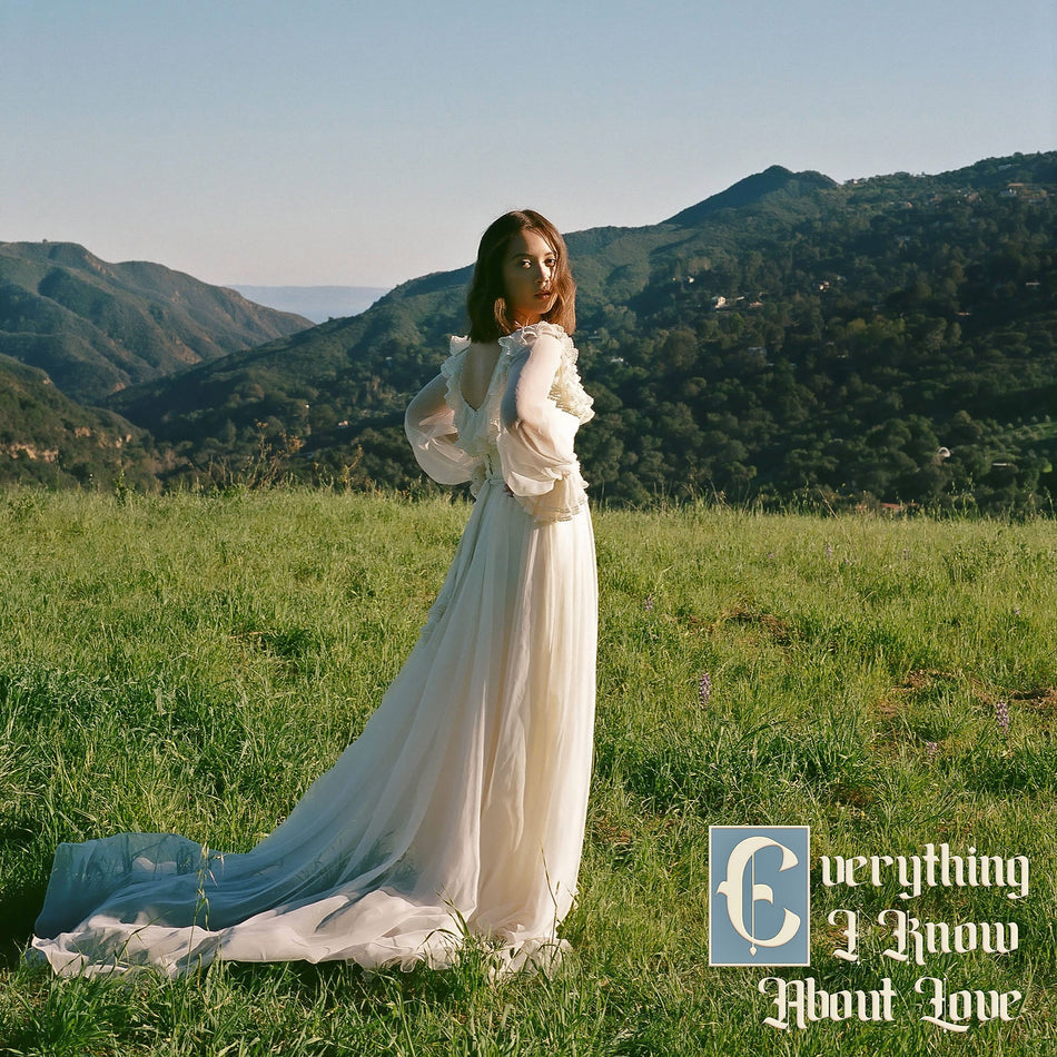 Laufey - Everything I Know About Love album cover, 12-page booklet, black vinyl LP, jazz pop vocal jazz debut album