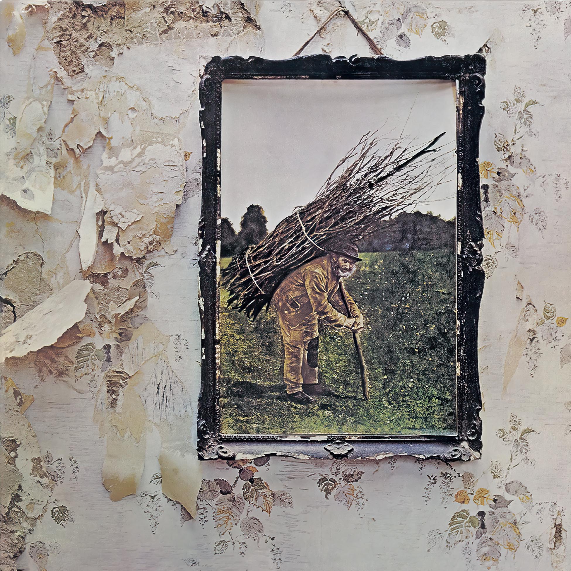 Led Zeppelin - Led Zeppelin IV album cover, 1971 hard rock classic on 180g black vinyl pressing