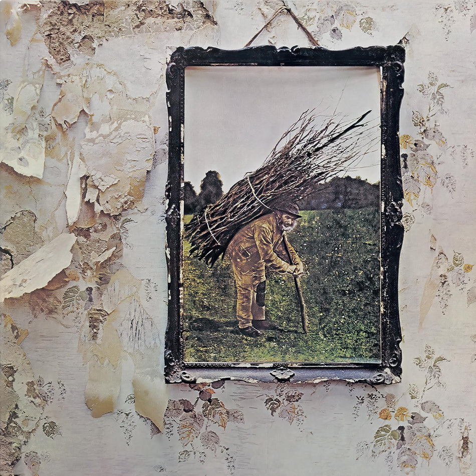Led Zeppelin - Led Zeppelin IV album cover, 1971 hard rock classic on 180g black vinyl pressing