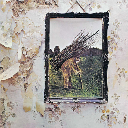 Led Zeppelin - Led Zeppelin IV cover art, 1971 rock masterpiece, deluxe remastered vinyl, 2 LPs