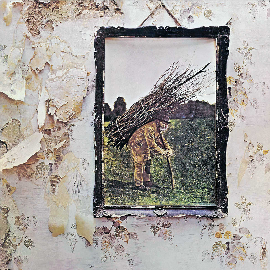 Led Zeppelin - Led Zeppelin IV cover art, 1971 rock masterpiece, deluxe remastered vinyl, 2 LPs