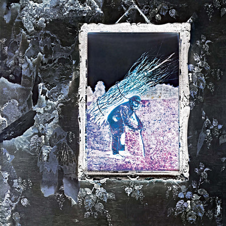 Led Zeppelin - Led Zeppelin IV alternate cover art, 1971 classic rock masterpiece, deluxe remastered vinyl