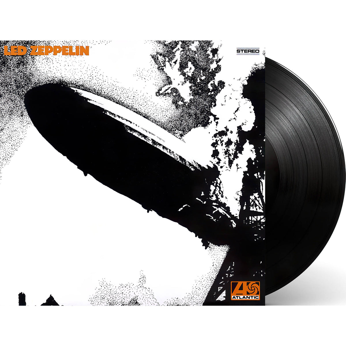 Led Zeppelin,  self-titled, cover, album art, packshot, album, vinyl, Communication Breakdown, Dazed And Confused, 
