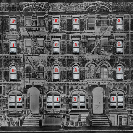 Led Zeppelin - Physical Graffiti deluxe edition alternate album cover, 3 LP 180g black vinyl, die-cut window sleeve