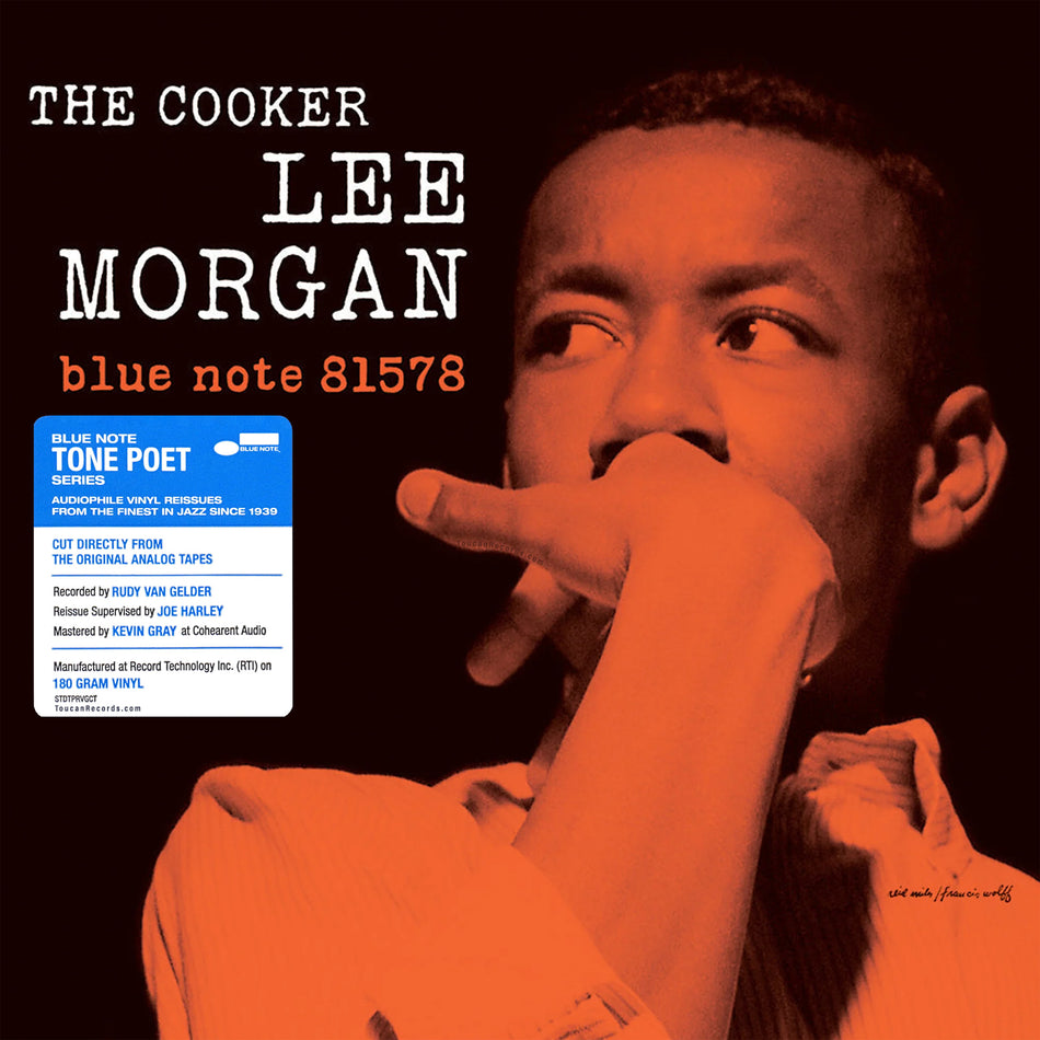 Lee Morgan The Cooker Blue Note Tone Poet album cover, 180g vinyl, Kevin Gray mastering, pressed at RTI