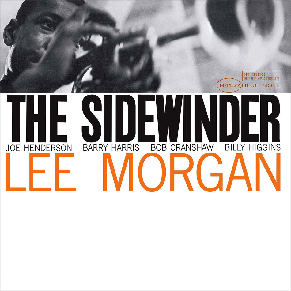 Lee Morgan - The Sidewinder album cover, 180g vinyl LP, Blue Note Classic Series jacket -- available at ToucanRecords.com