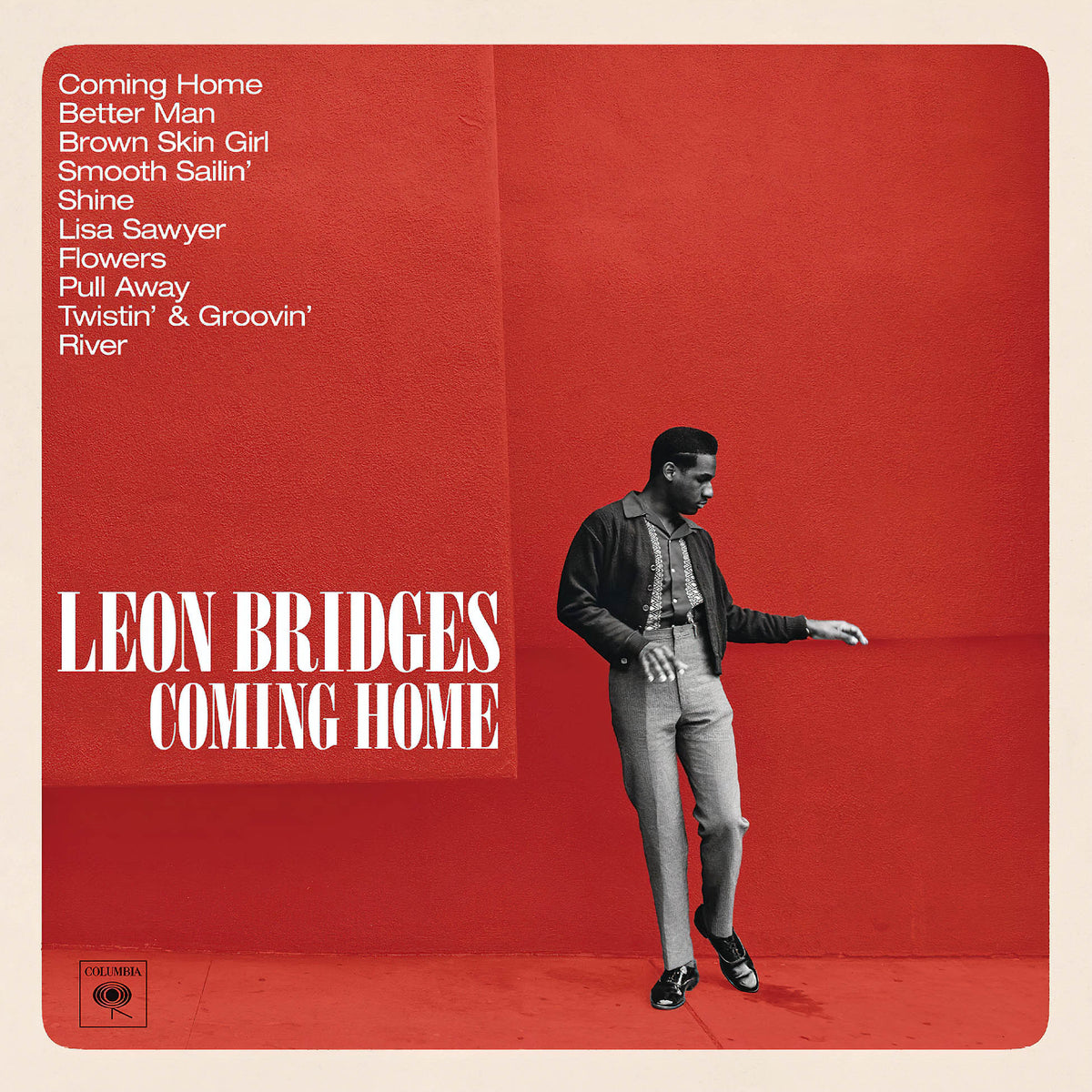 leon bridges, coming home, album cover, album art, vinyl, cover, cover art,