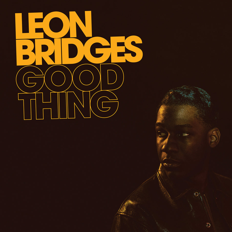 leon bridges, good thing, 180g vinyl, black vinyl, album cover, cover, cover art, vinyl, cover, album art,