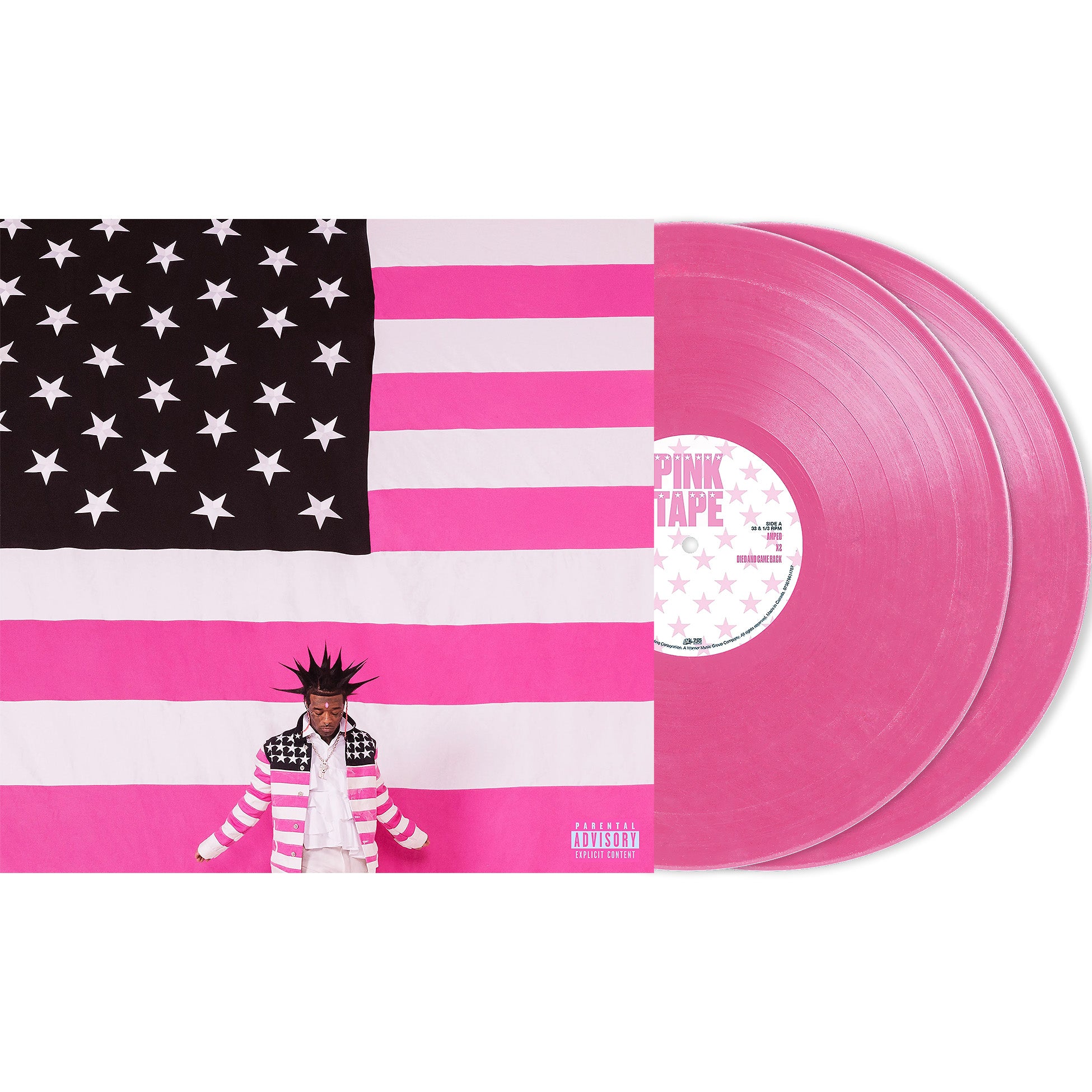 Lil Uzi Vert, Pink Tape, 2 LP, Pink Vinyl, colored vinyl, vinyl, cover, packshot