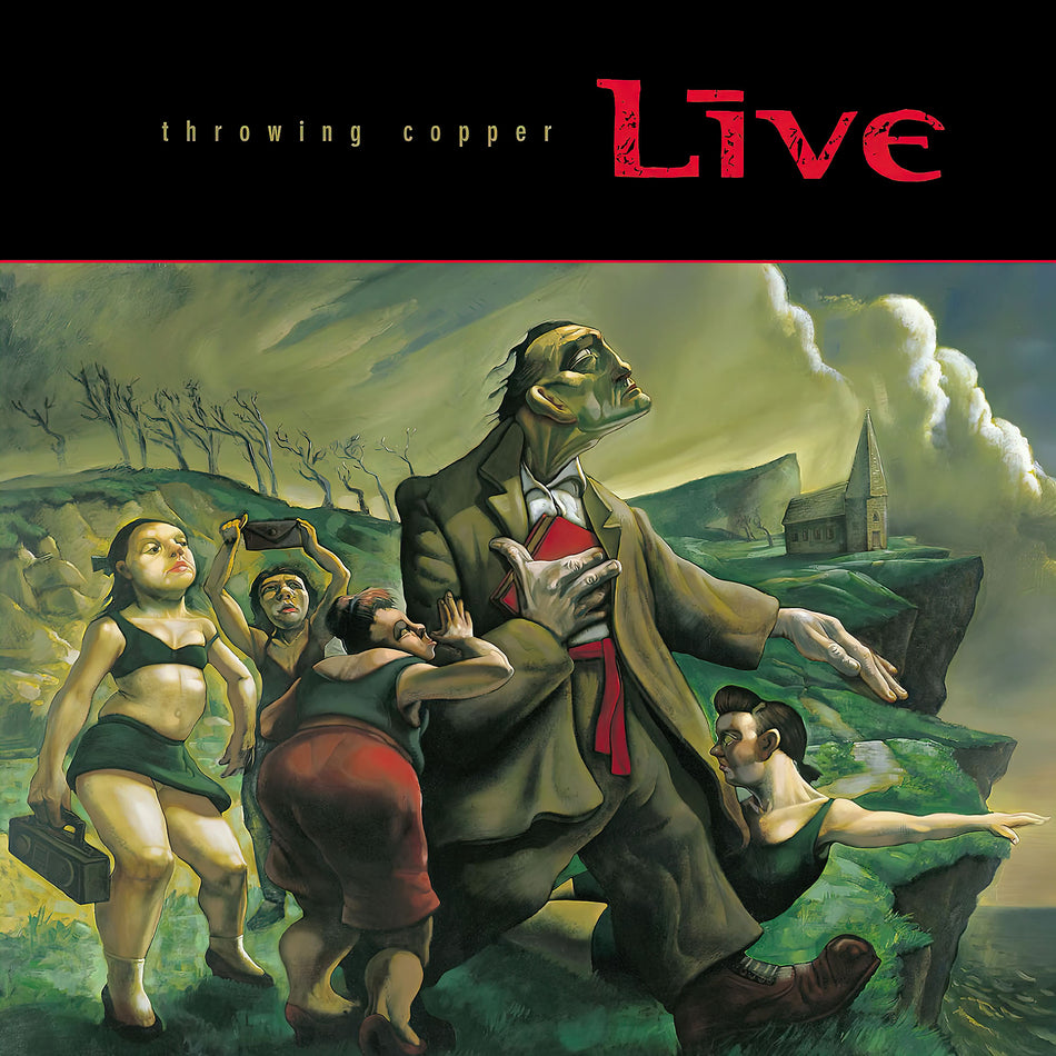 Live, Throwing Copper, 2 LP, 25th Anniversary, Vinyl, Bonus Tracks, live throwing copper, cover art, cover, album