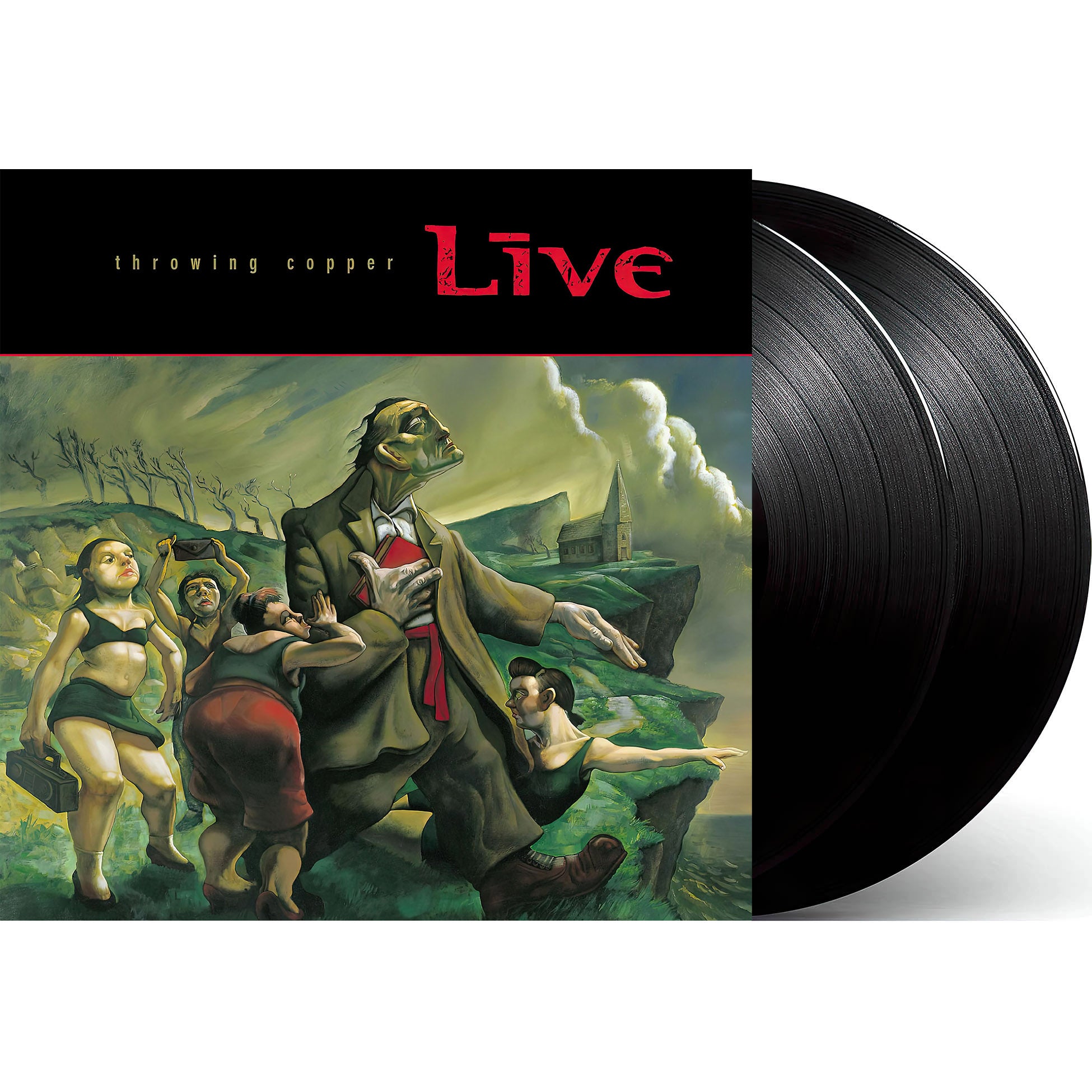 Live, Throwing Copper, 2 LP, 25th Anniversary, Vinyl, Bonus Tracks, live throwing copper, cover art, cover, album, packshot