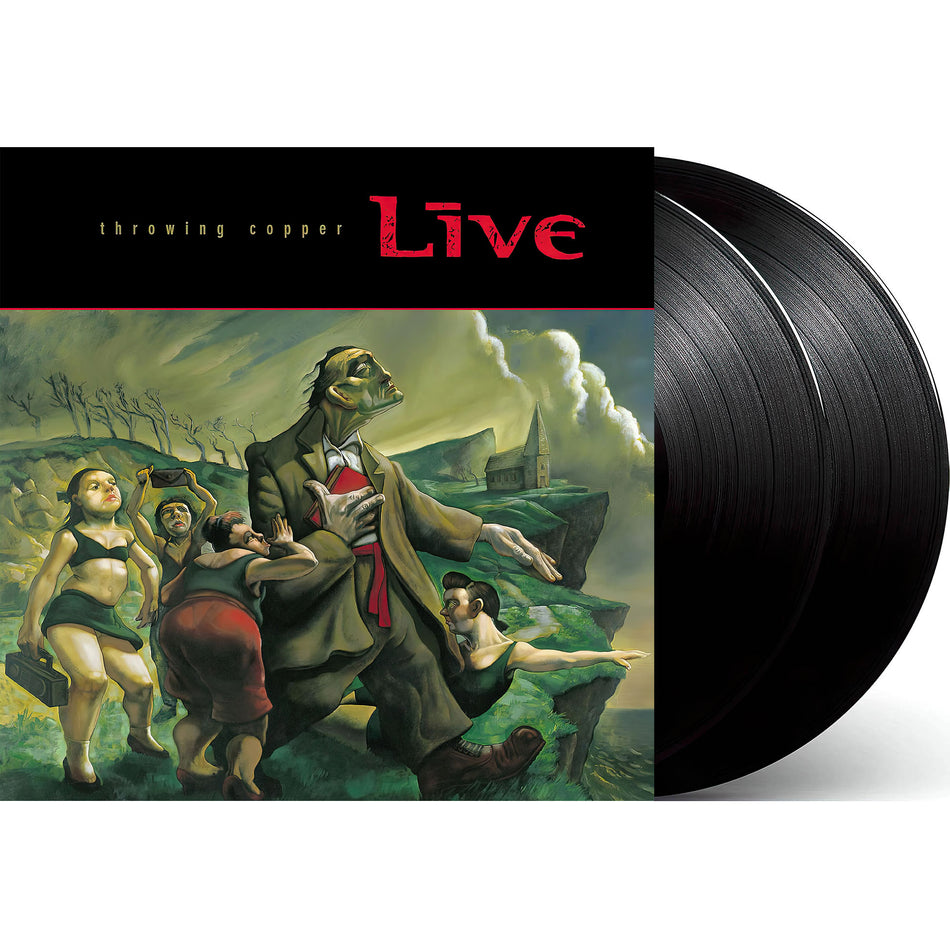 Live, Throwing Copper, 2 LP, 25th Anniversary, Vinyl, Bonus Tracks, live throwing copper, cover art, cover, album, packshot