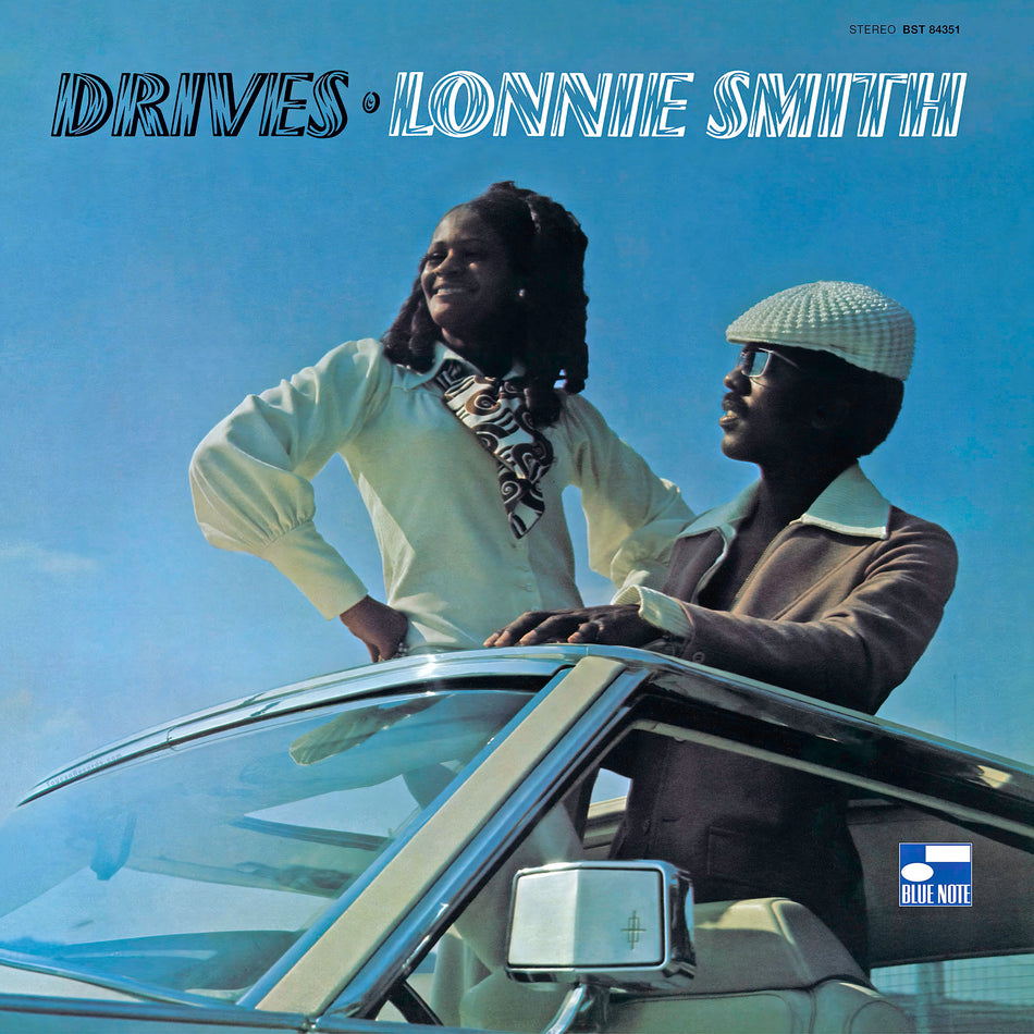 Lonnie Smith - Drives album cover, Blue Note Classic Vinyl Series LP, soul jazz organ album - ToucanRecords.com