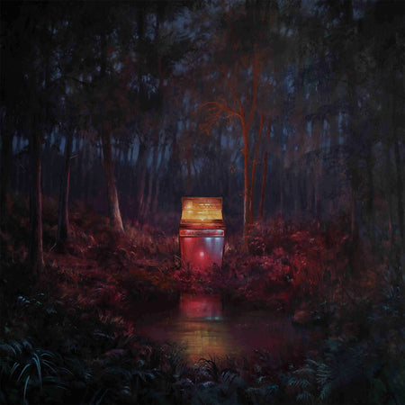 Lord Huron - Cosmic Selector Vol. 1 album cover, green with glow-in-the-dark splatter vinyl, indie exclusive, gatefold, at ToucanRecords.com