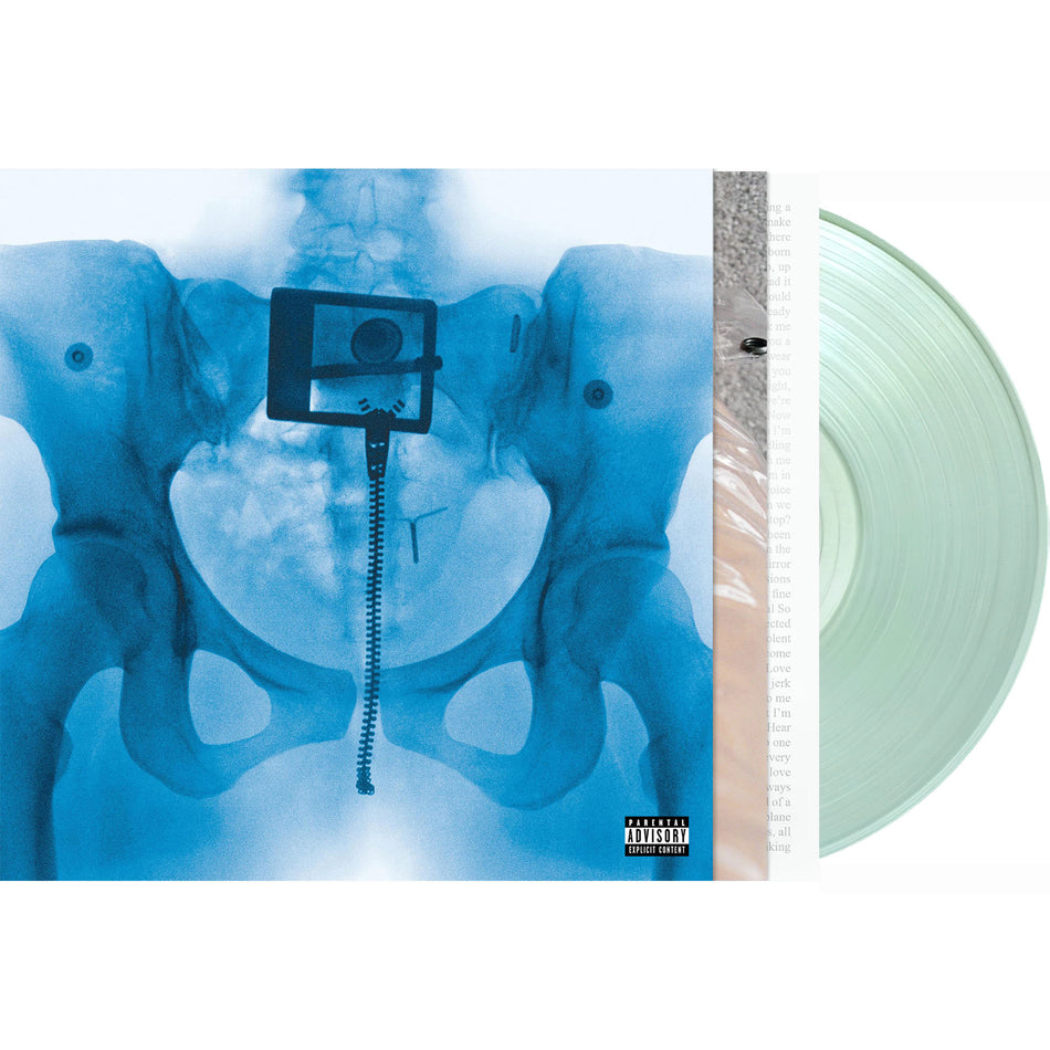 lorde, virgin, bath water, packshot, green vinyl, colored vinyl, warning, visually explicit content, x-ray zipper, what was that,