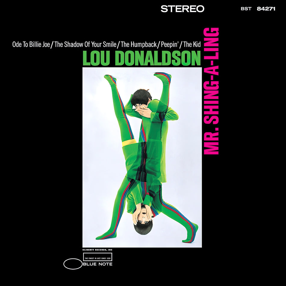 lou donaldson, mr shing-a-ling, blue note, tone poet, tone poet series, album cover album art, vinyl, cover, cover art,