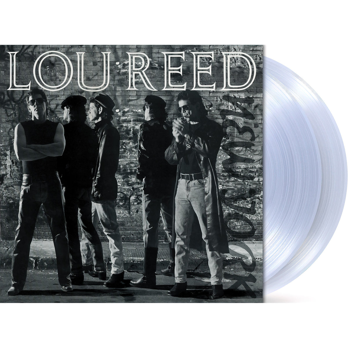 Lou Reed New York vinyl record packshot, Rocktober 2021, Indie Exclusive, Limited Edition, crystal clear 2LP with gatefold, alternative rock classic