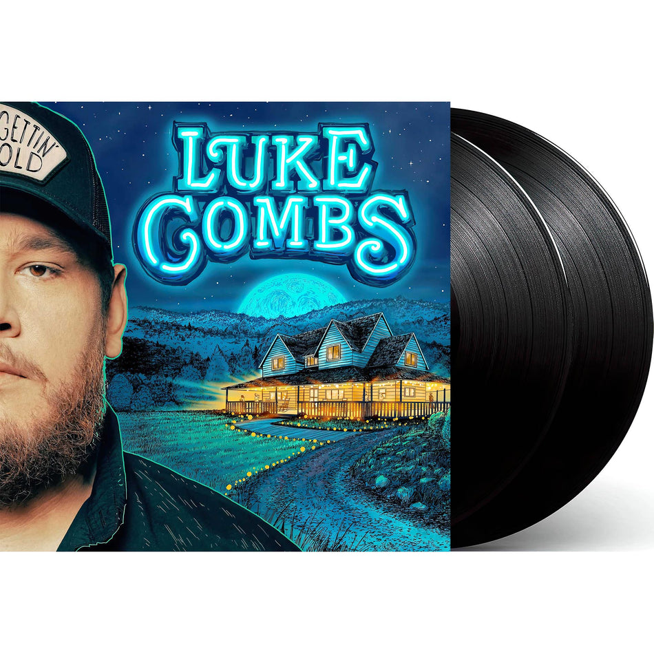 Luke Combs, Gettin' Old, 2 LP, cover, album, vinyl, album art, fast car, packshot