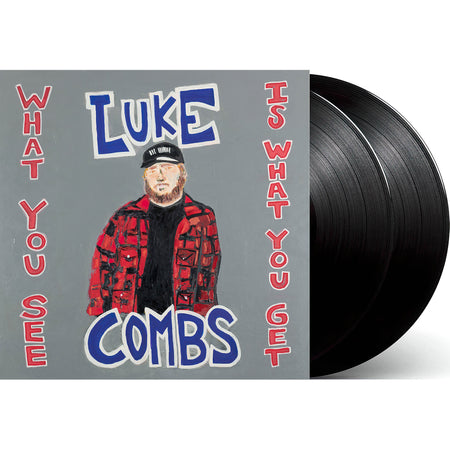 Luke Combs, What You See Is What You Get, wysiwyg, 2 LP, cover, album, album art, vinyl, packshot