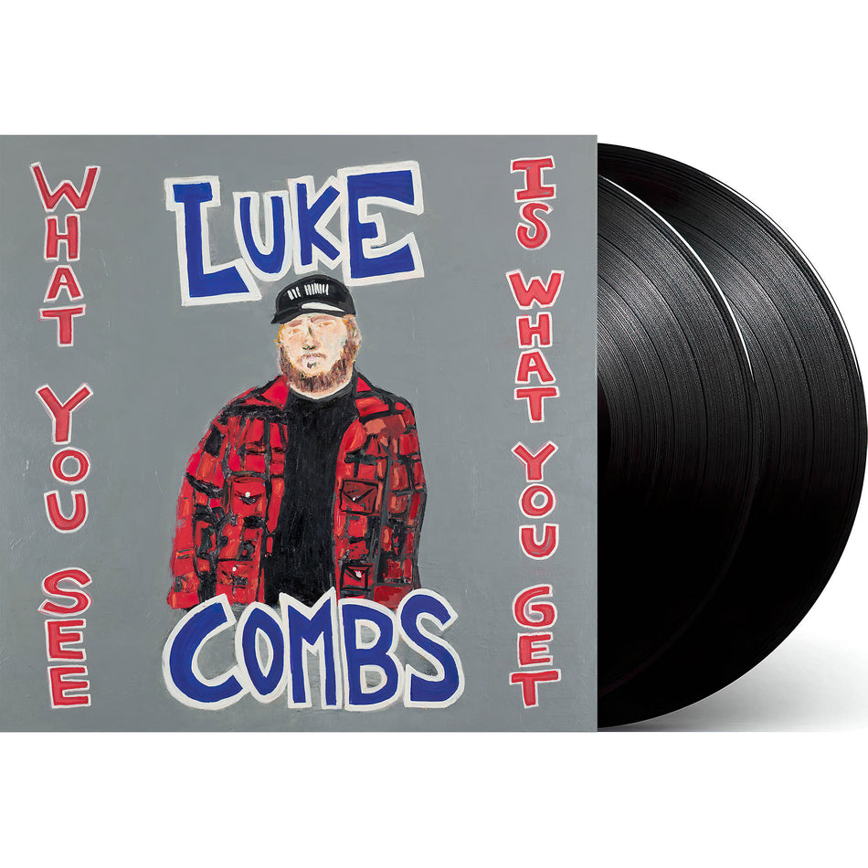 Luke Combs, What You See Is What You Get, wysiwyg, 2 LP, cover, album, album art, vinyl, packshot
