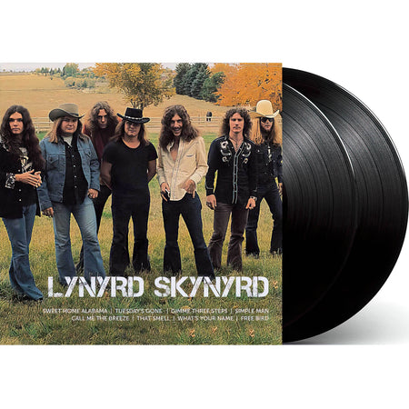 Lynyrd Skynyrd, Icon, 2 LP, cover, album, album art, vinyl, packshot