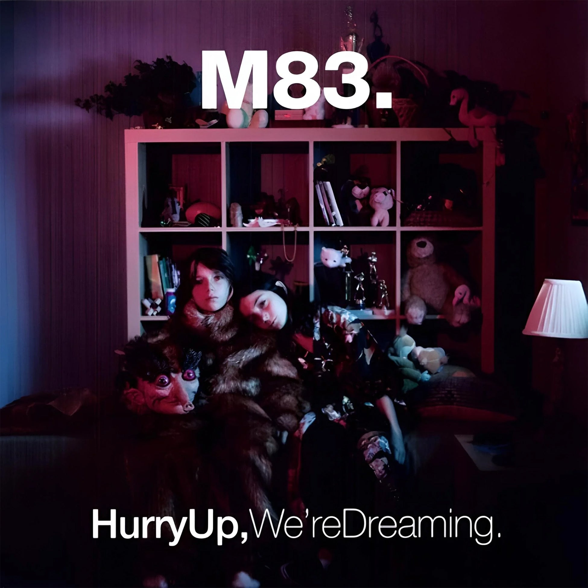 M83 - Hurry Up, We're Dreaming album cover, 180g black vinyl 2LP, synth-pop double album