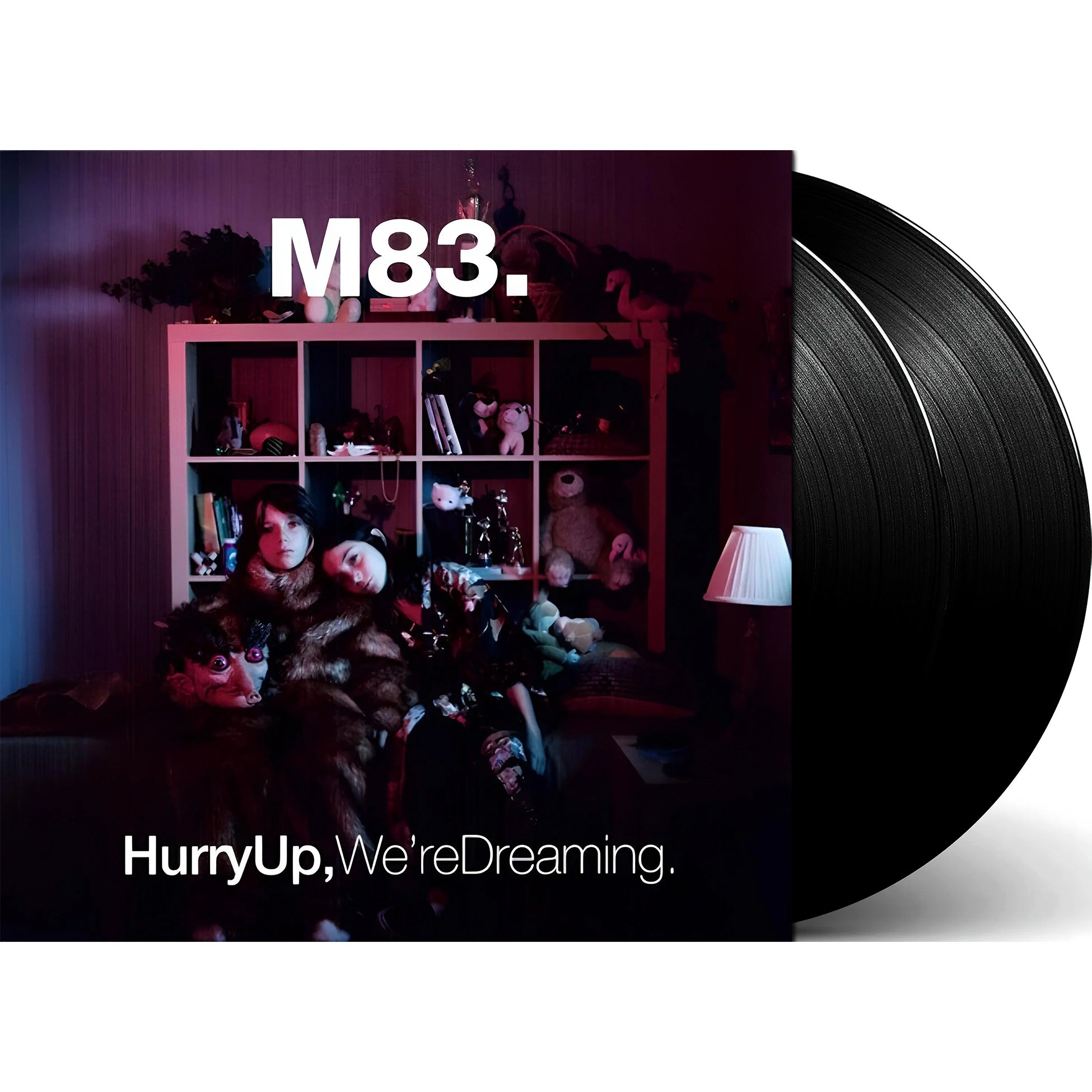 M83 - Hurry Up, We're Dreaming packshot, 180g black vinyl 2LP, shoegaze electronic music at ToucanRecords.com