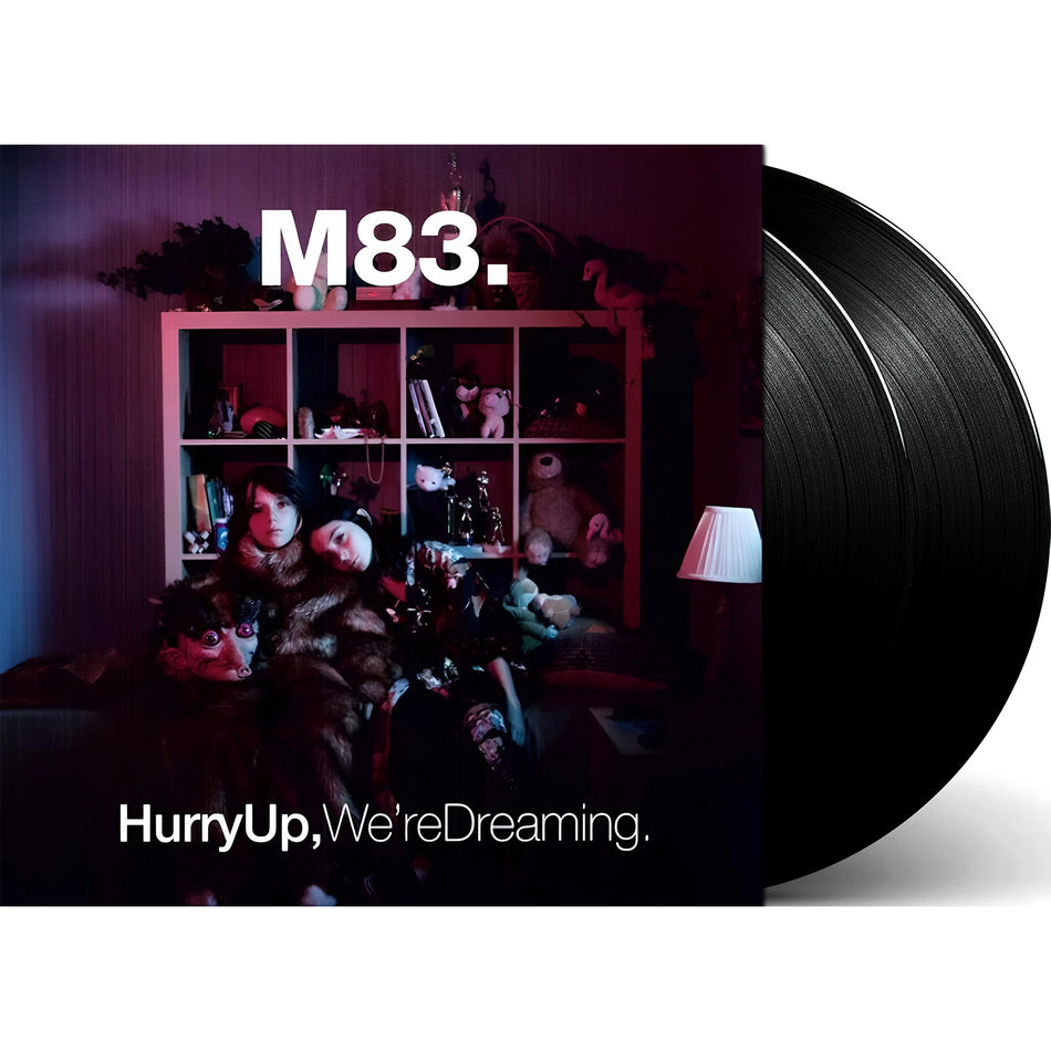 M83 – Hurry Up, We're Dreaming packshot, deluxe 2 LP 180g black vinyl set, ambient and dream-pop essential — in stock at ToucanRecords.com