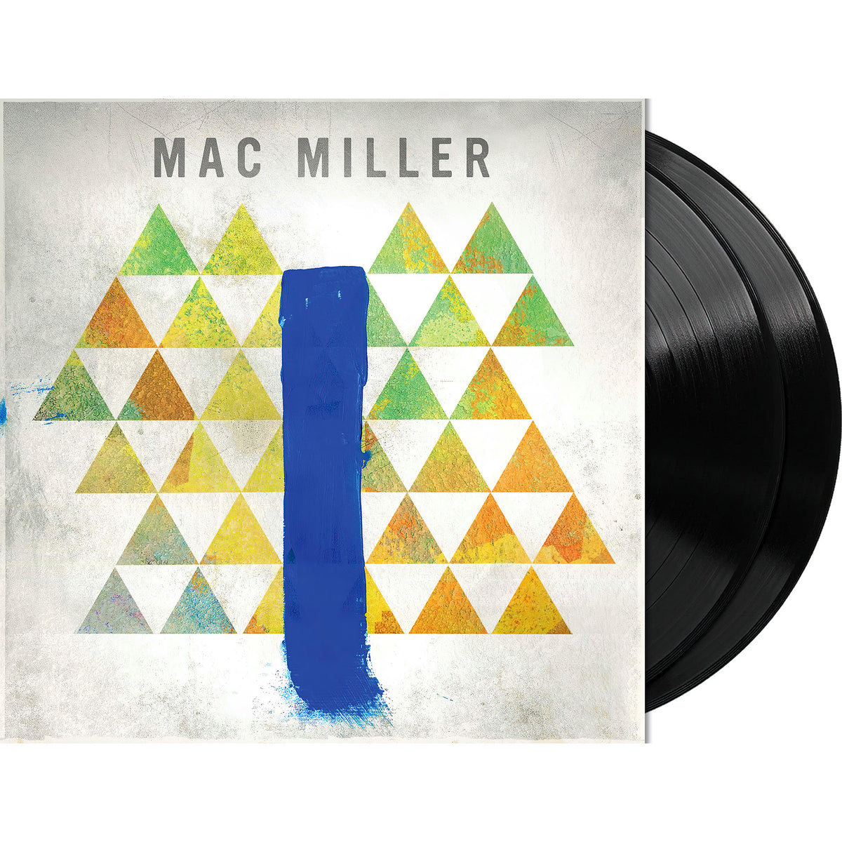 Mac Miller - Blue Slide Park packshot, black vinyl 2LP pressing, Pittsburgh rap at ToucanRecords.com